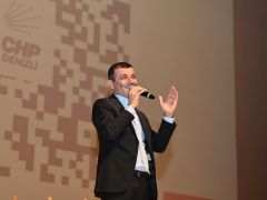 Ali Osman Horzum, Tek Aday olduğu kongrede yeniden CHP Denizli İl Başkanı Seçildi