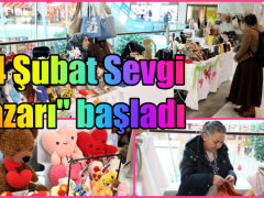 “14 Şubat Sevgi Pazarı” başladı