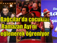 Bağcılar’da çocuklar, Ramazan Ayı’nı eğlenerek öğreniyor