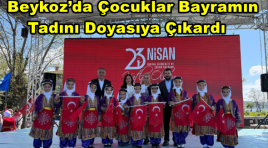 Beykoz’da Çocuklar Bayramın Tadını Doyasıya Çıkardı